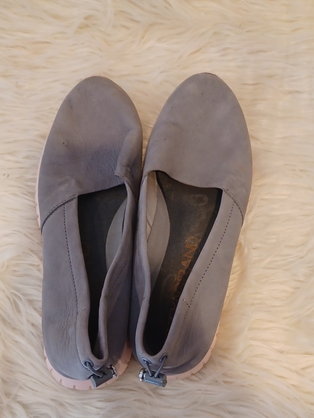 Cole Haan ZEROGRAND Women’s Gray Slip-On Casual Shoes